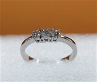 Anillo Bibò Gioielli Mujer Trilogy in Oro blanco Diamante 0.33 Ct ANC33D - ANC33D